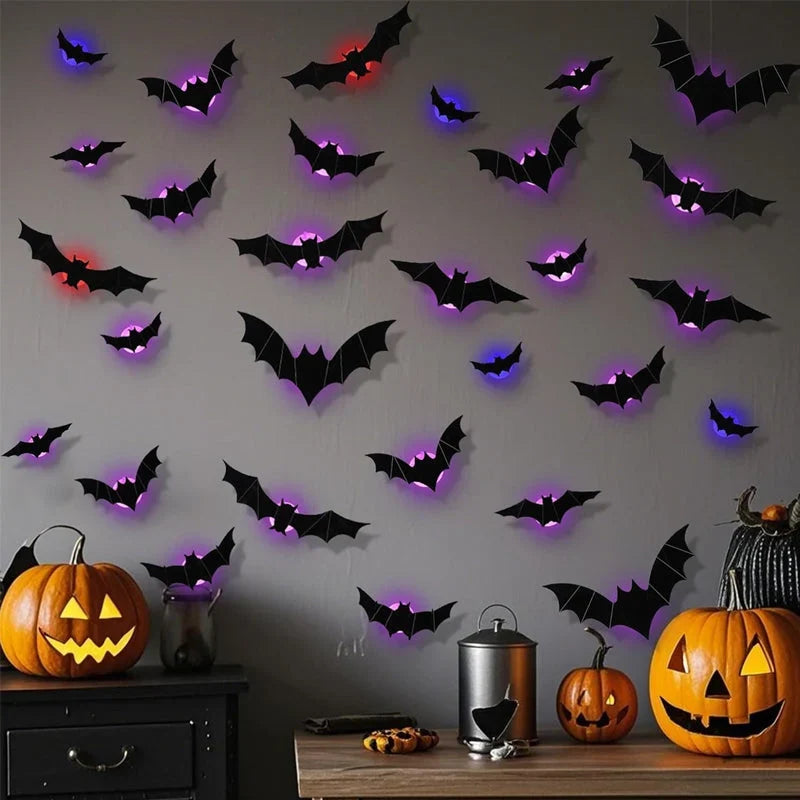 Purpose-Built LED Flying Bat Decorations for Everyday Use