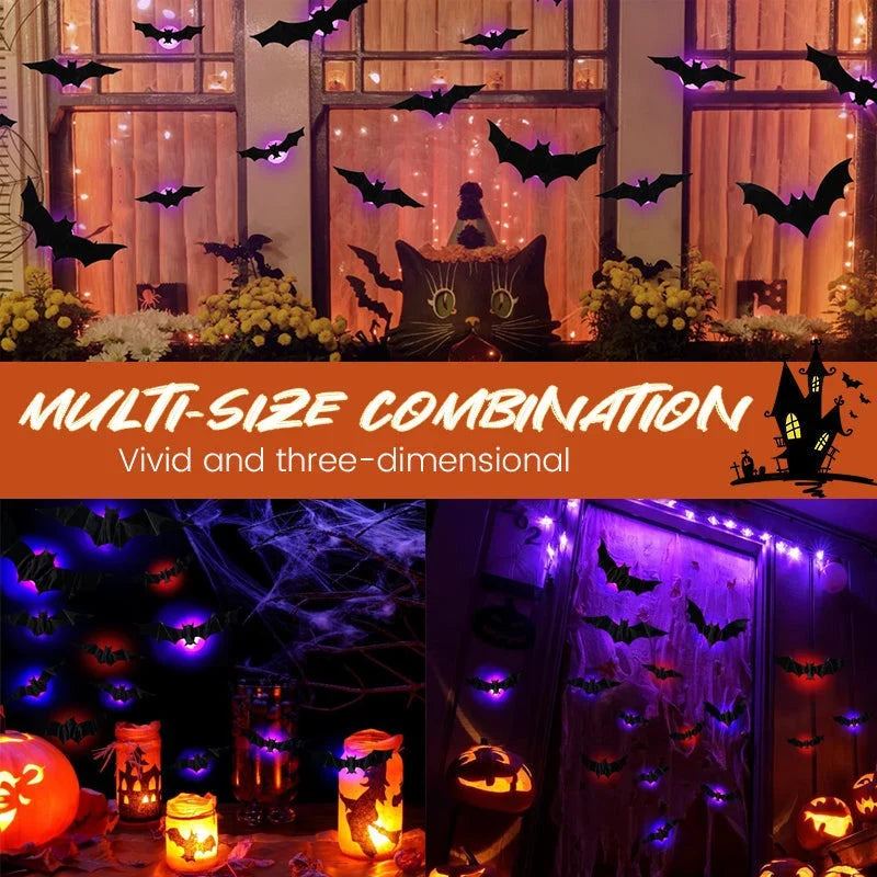 Purpose-Built LED Flying Bat Decorations for Everyday Use