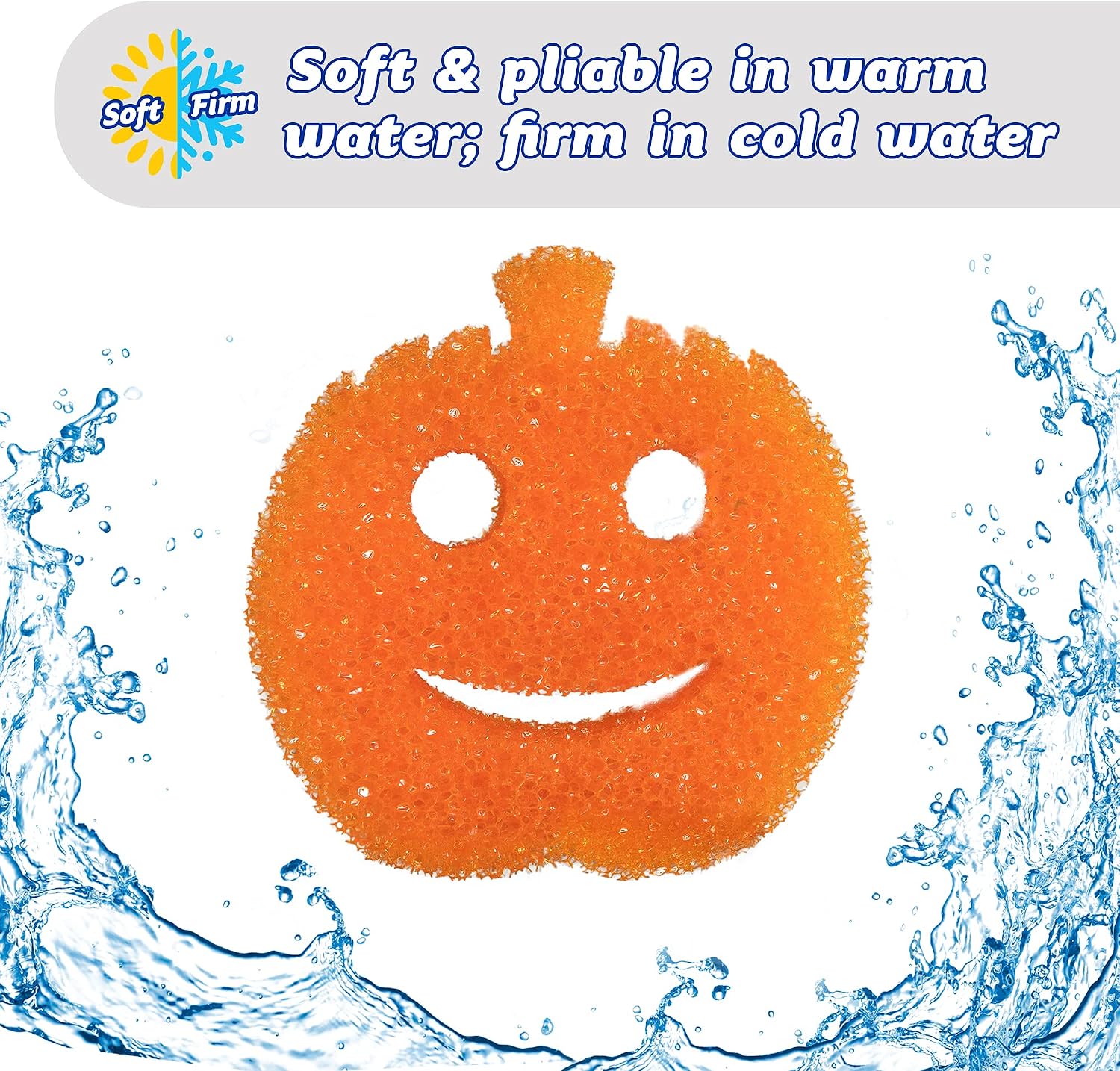 Purpose-Built Series Temperature-Sensitive Sponge with Smile