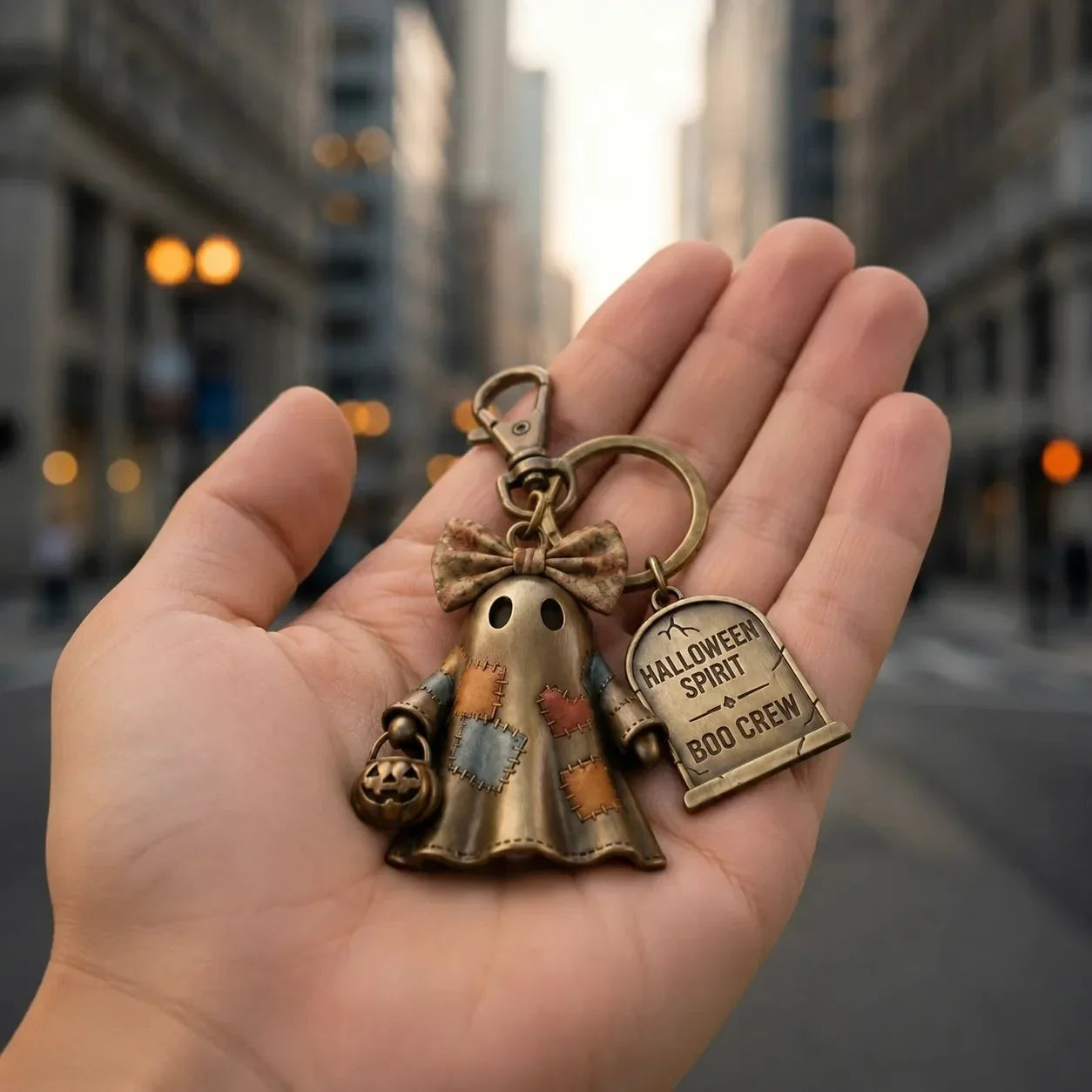 Purpose-Built Spirit Boo Crew Ghost Keychain for Everyday Use