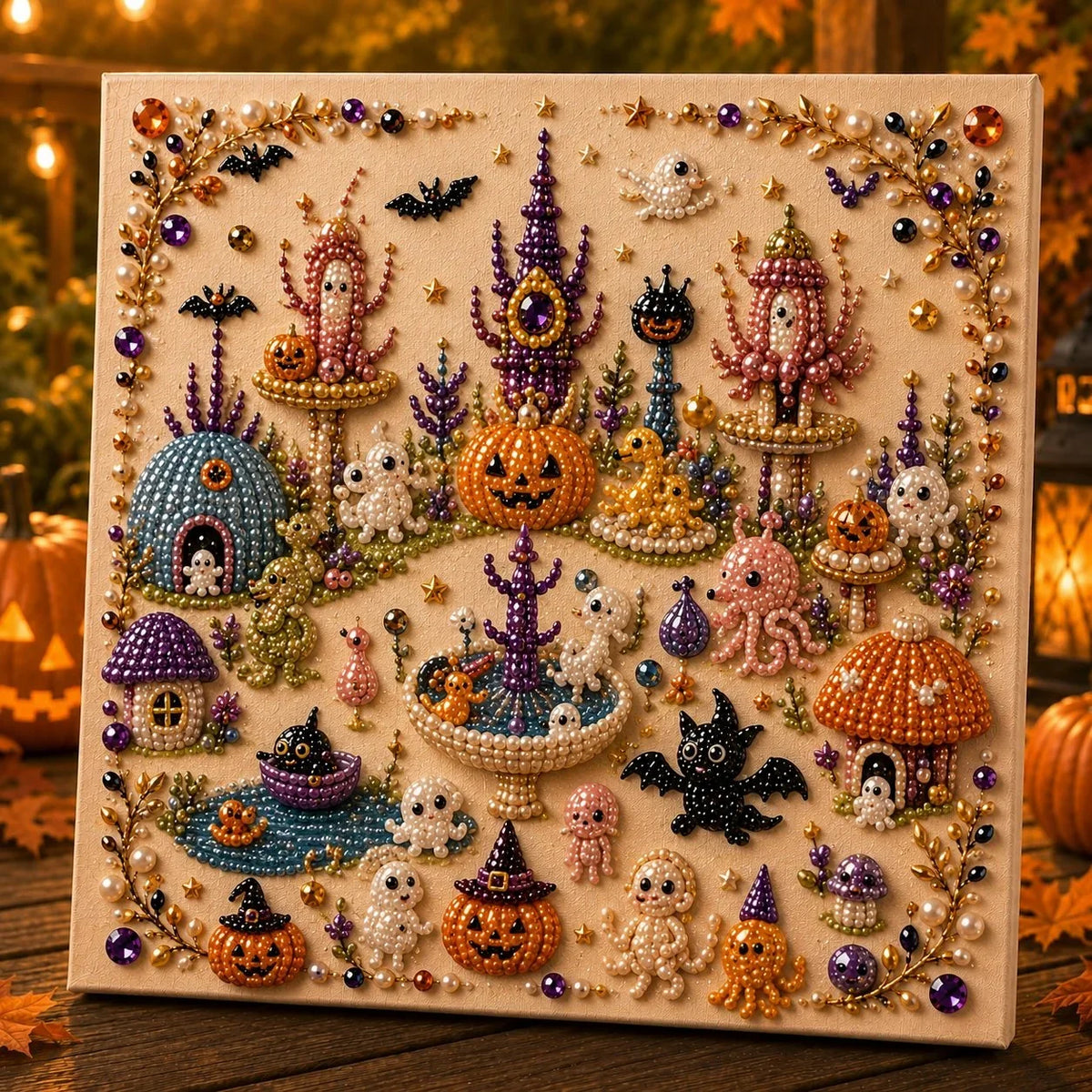 Hands-On Theme Pearl Art DIY Kit for Creative Play