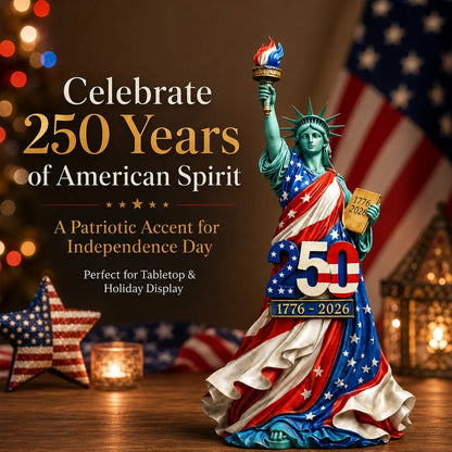 Purpose-Built USA 250th – Liberty Figurine for Everyday Use – Handmade