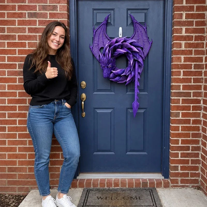 Purpose-Built Handmade Dragon Wreath for Everyday Use