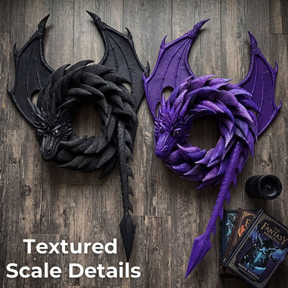 Purpose-Built Handmade Dragon Wreath for Everyday Use