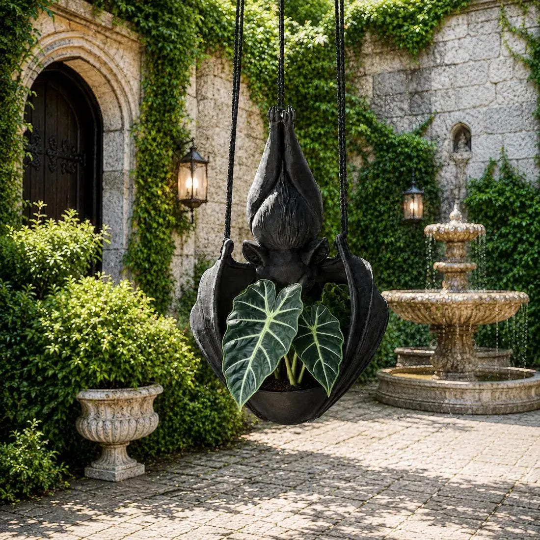 Purpose-Built Hanging Bat Plant Pot for Everyday Use