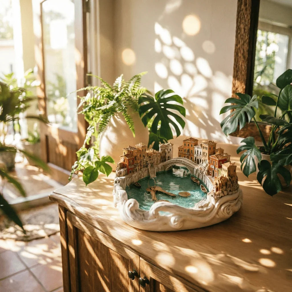Distinctive Bring the Romance of Venice to Your Entryway Miniature
