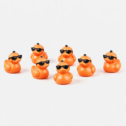 Mini Resin Halloween Ducks in Devil, Ghost and Skeleton Designs