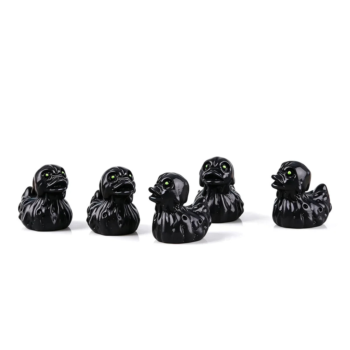 Mini Resin Halloween Ducks in Devil, Ghost and Skeleton Designs