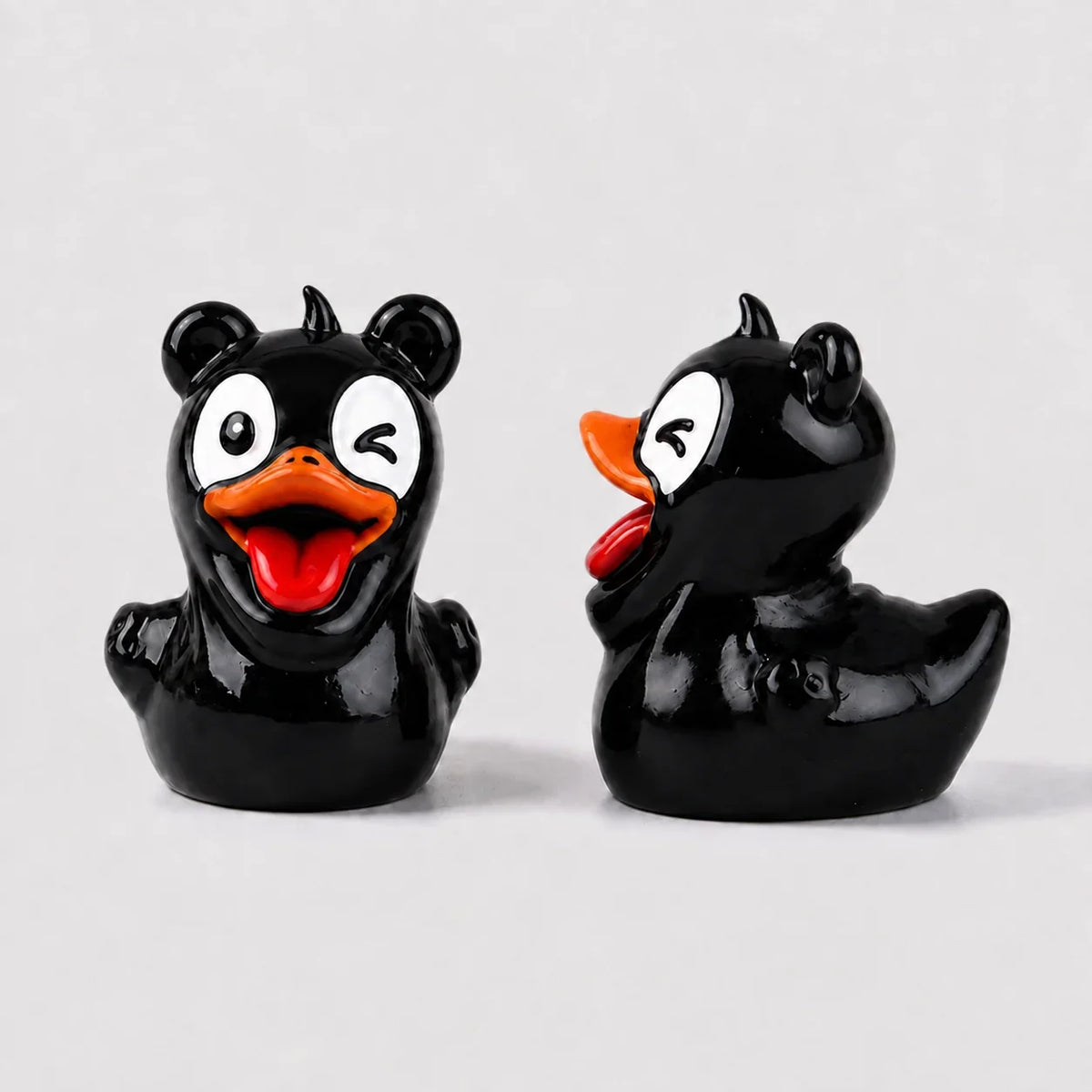 Mini Resin Halloween Ducks in Devil, Ghost and Skeleton Designs