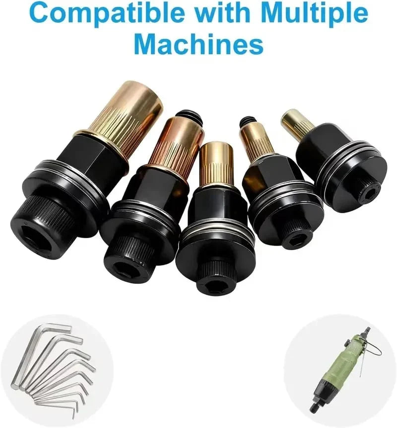 Hands-On Complete 72-in-1 Rivet Nut Kit – 5 Sizes for All Daily