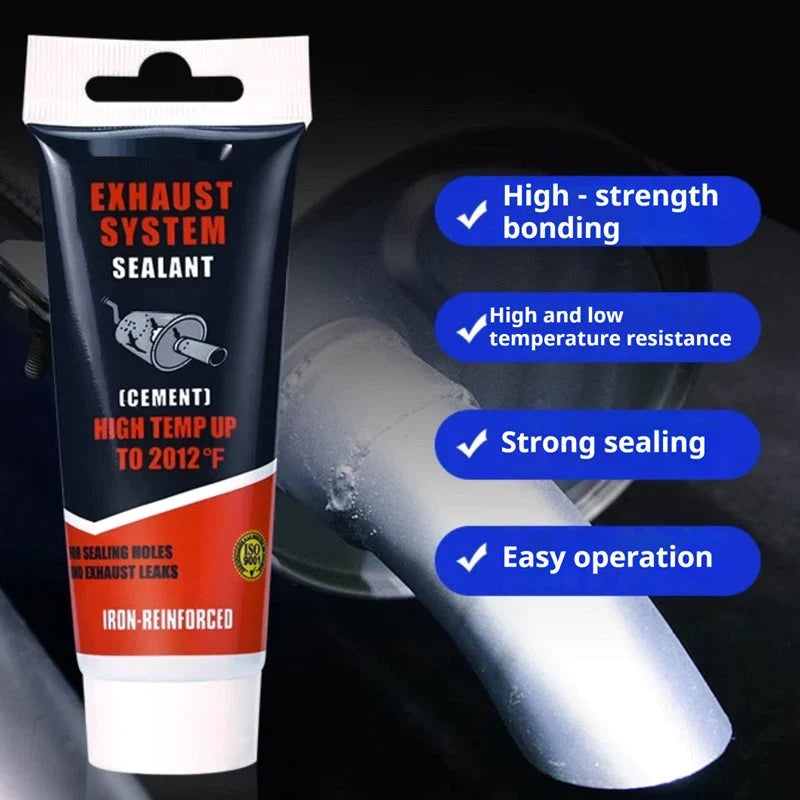Purpose-Built Heat‑Resistant Exhaust Repair Glue for Everyday Use