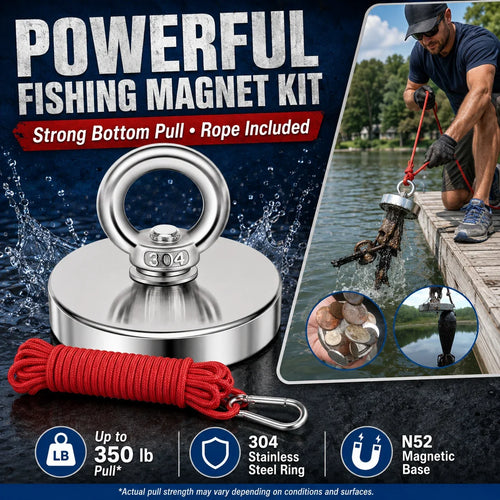 Purpose-Built Heavy Duty Fishing Magnet,Magnet with Countersunk