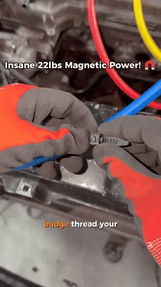 Purpose-Built 12 Pack Heavy Duty Magnetic Zip Tie Mounts for Cable