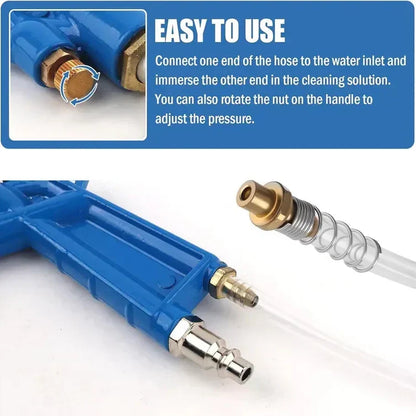 Easy-Care Heavy-Duty Pneumatic Air Blow Gun – High-Pressure Metal