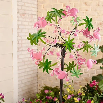 Outdoor-Ready Solar-Powered Wind Spinner for Garden for Garden Display