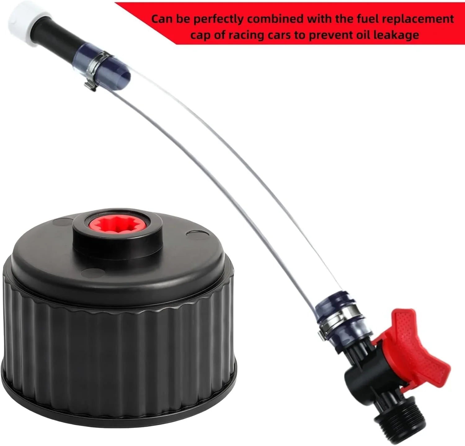 High-Flow Trigger Fuel Hose with Controlled Spill-Resistant Fill