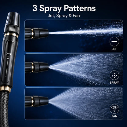 Dual-Spray High-Pressure Garden Hose Wand for Outdoor Cleaning