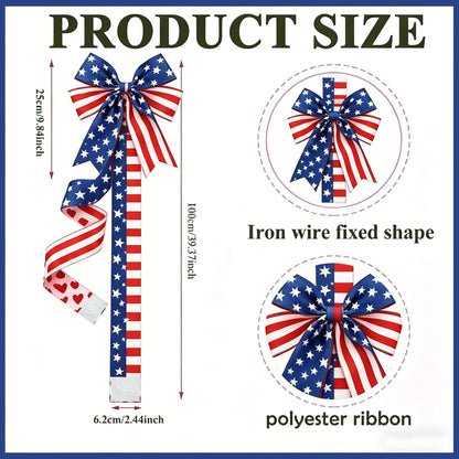 Patriotic Cabinet Door Fringe for Independence and Memorial Displays