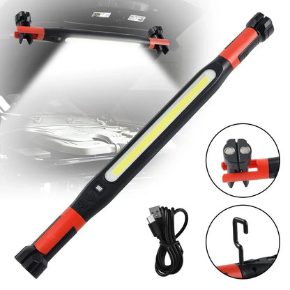 3000-Lumen Rechargeable Magnetic Work Light for Jobsite Tasks