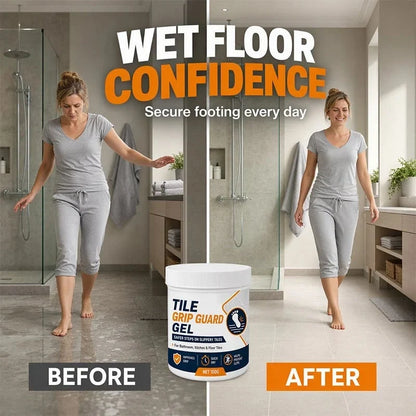 Anti-Slip Grip Gel Adhesive for Smooth Tile Surfaces
