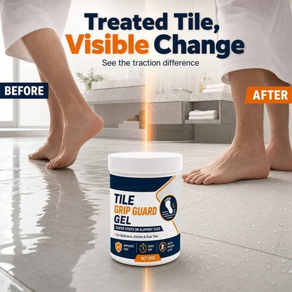 Anti-Slip Grip Gel Adhesive for Smooth Tile Surfaces