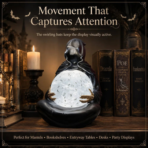 Decorative Mystic Reaper Crystal Ball Light for Focused Lighting