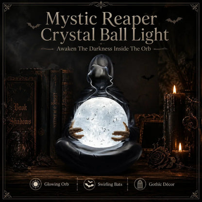 Decorative Mystic Reaper Crystal Ball Light for Focused Lighting