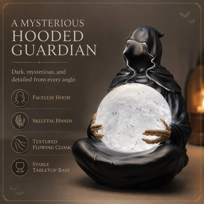 Decorative Mystic Reaper Crystal Ball Light for Focused Lighting