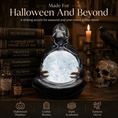 Decorative Mystic Reaper Crystal Ball Light for Focused Lighting