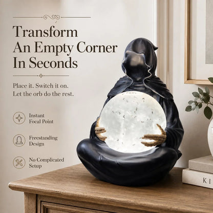 Decorative Mystic Reaper Crystal Ball Light for Focused Lighting