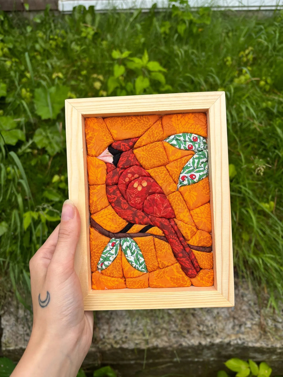 Hands-On DIY Kinusaiga Fabric Art Kit – No-Sew Japanese Textile Craft
