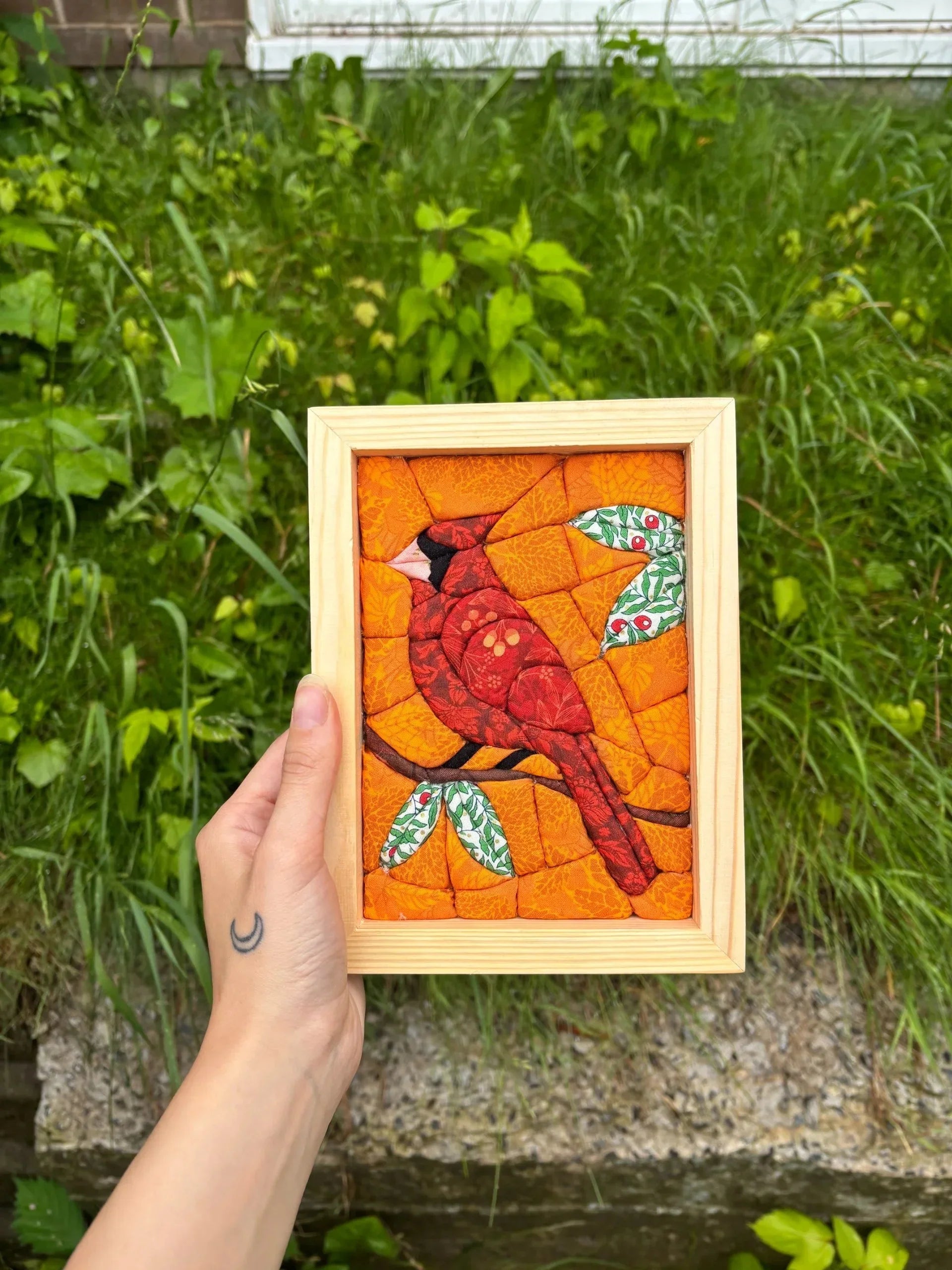 Hands-On DIY Kinusaiga Fabric Art Kit – No-Sew Japanese Textile Craft