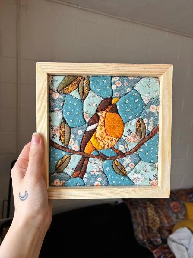 Hands-On DIY Kinusaiga Fabric Art Kit – No-Sew Japanese Textile Craft