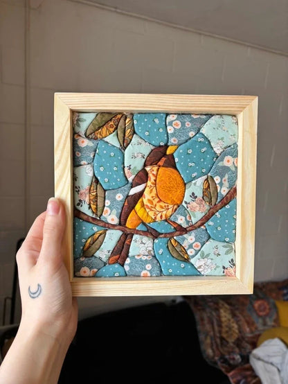 Hands-On DIY Kinusaiga Fabric Art Kit – No-Sew Japanese Textile Craft