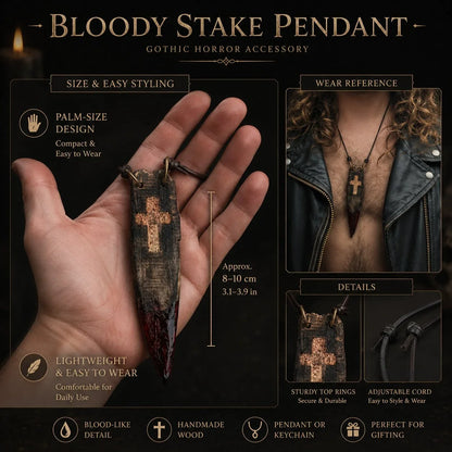 Purpose-Built Handmade vintage bloodwood amulet for Everyday Use