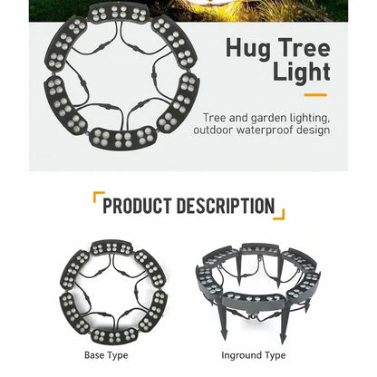 Decorative LED Ring Tree Light(Single piece) – Outdoor Waterproof