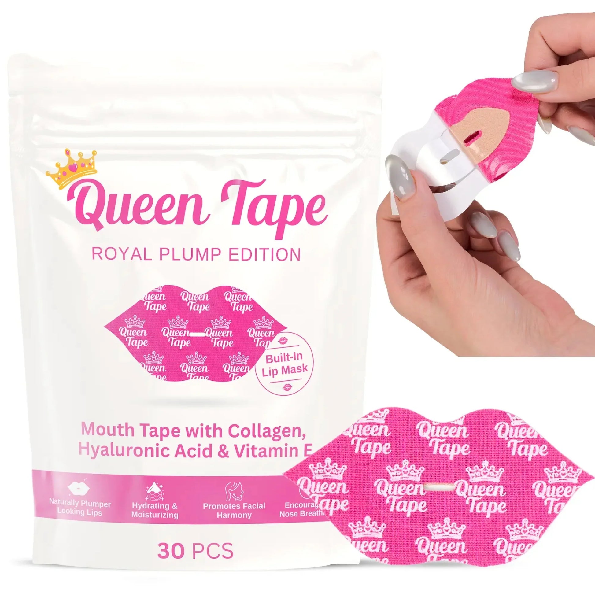Purpose-Built Hydrating Collagen Mouth Tape for Everyday Use