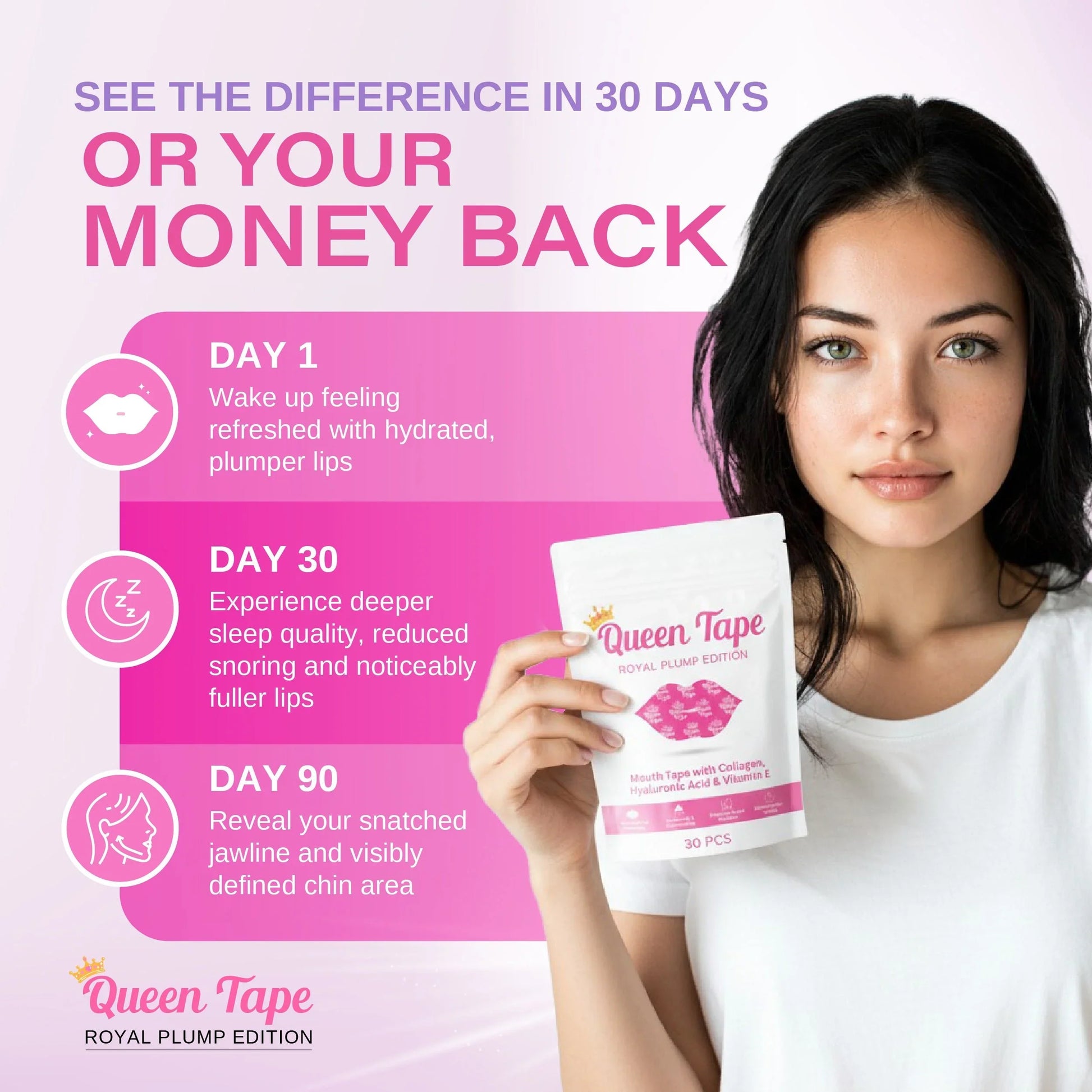 Purpose-Built Hydrating Collagen Mouth Tape for Everyday Use