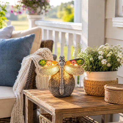Outdoor Solar Dragonfly Garden Light Decor for Garden Display