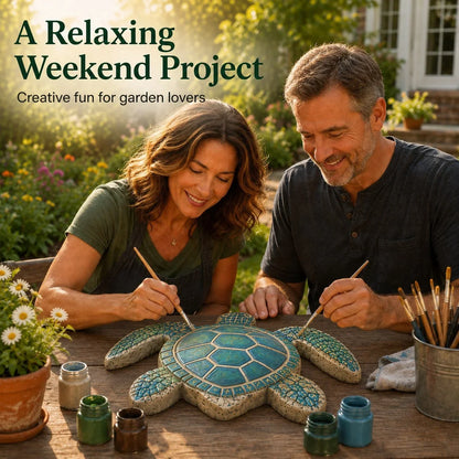 Outdoor Reusable Ocean Theme Garden Art Mold – Make Your Garden Truly