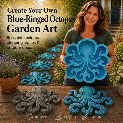 Outdoor Reusable Ocean Theme Garden Art Mold – Make Your Garden Truly