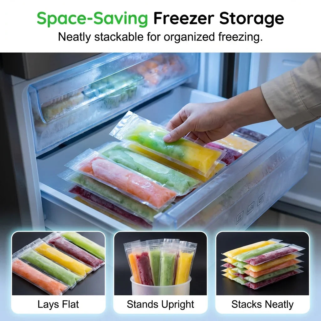 Practical Food-Grade Reusable Ice Packs – A for Cold Summer