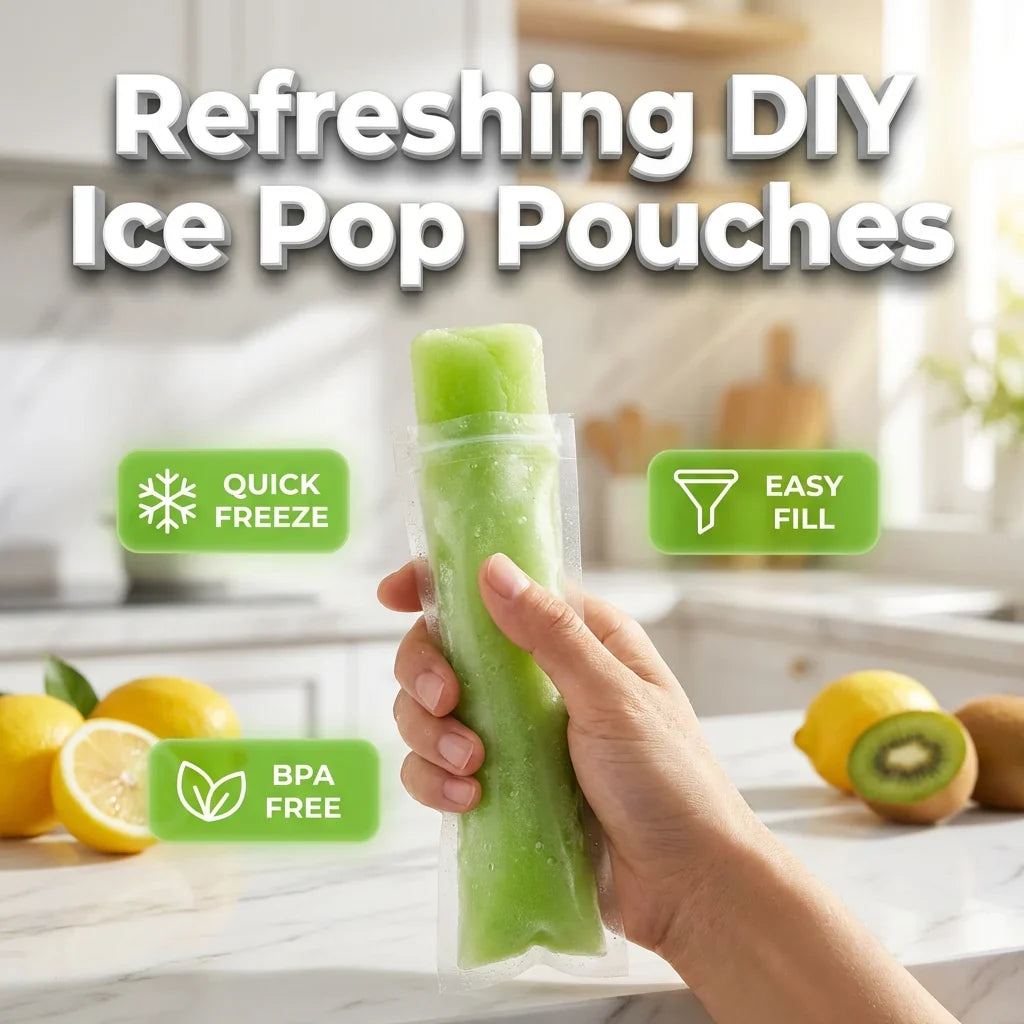 Practical Food-Grade Reusable Ice Packs – A for Cold Summer