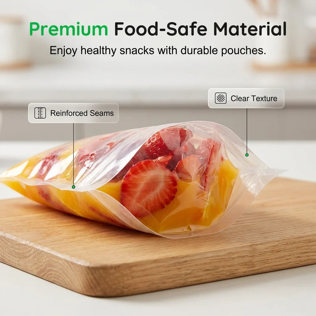 Practical Food-Grade Reusable Ice Packs – A for Cold Summer