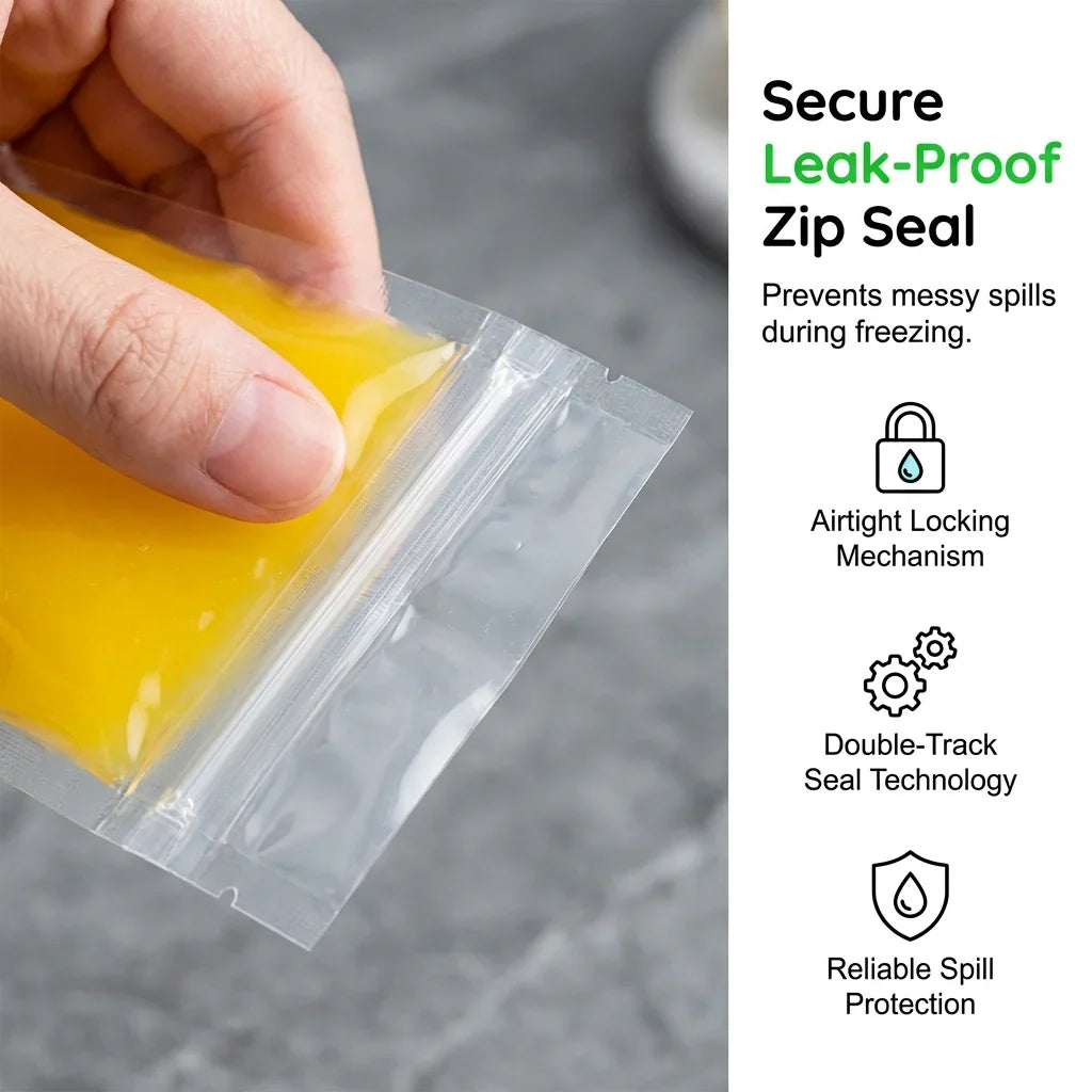 Practical Food-Grade Reusable Ice Packs – A for Cold Summer