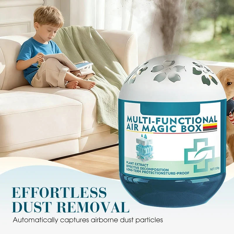 Indoor Air-Purification Dust Collection Box for Everyday Rooms