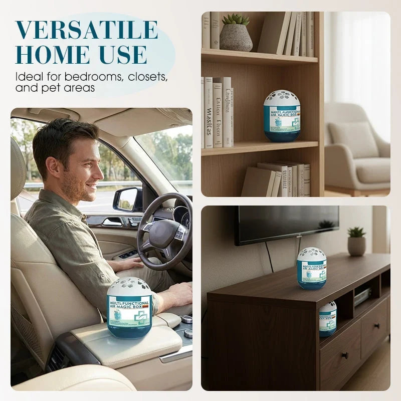 Indoor Air-Purification Dust Collection Box for Everyday Rooms