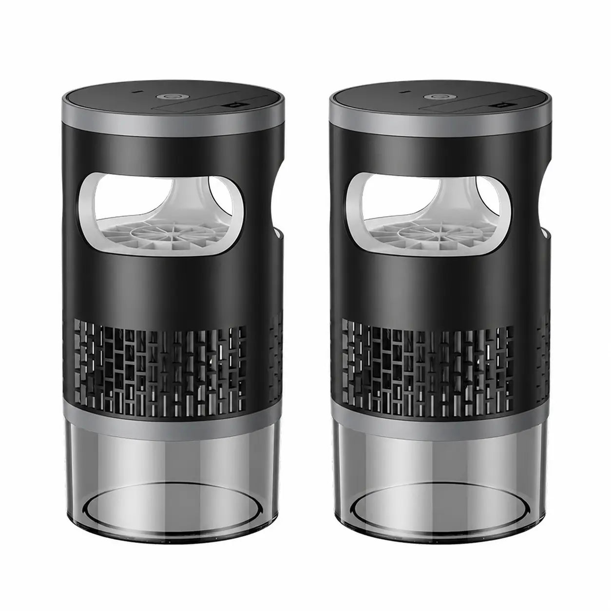 Decorative Indoor Insect Trap with Light and Suction Non Zapper