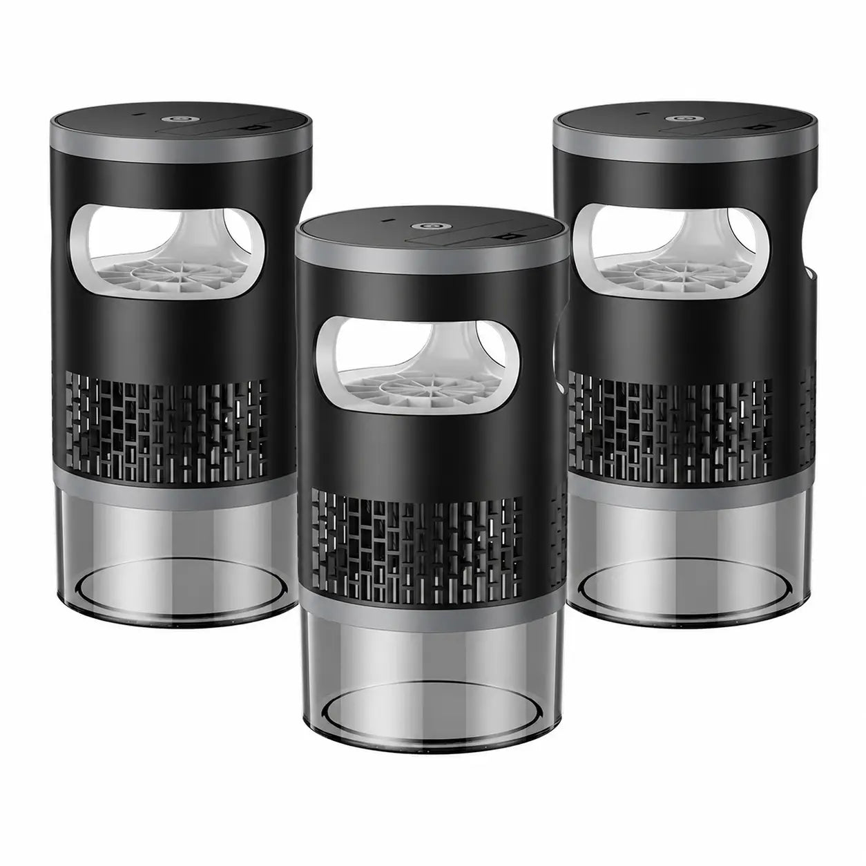 Decorative Indoor Insect Trap with Light and Suction Non Zapper