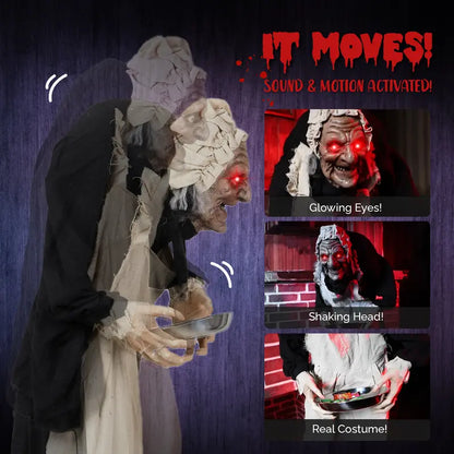 Motion-Activated Horror Character for Halloween Scenes